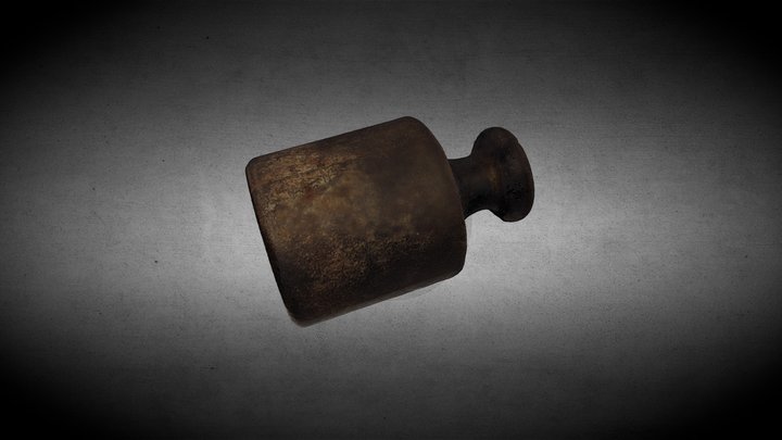 3D Model of Antique Weight 3D Model