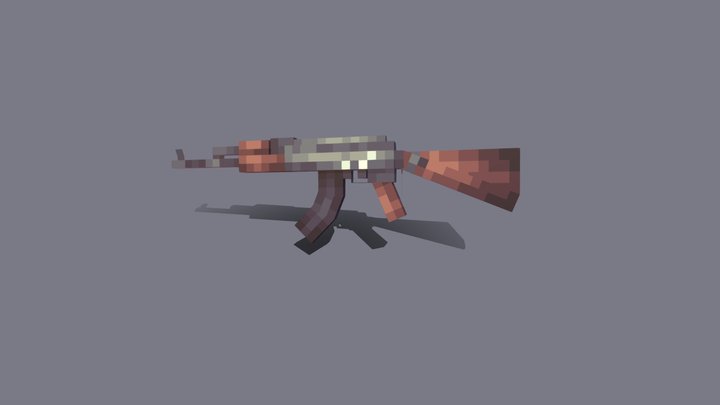 AK 47 3D Model