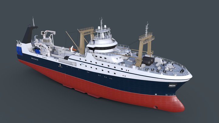 Trawler 3D models - Sketchfab