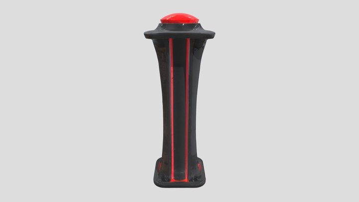 The Red Sentinel 3D Model