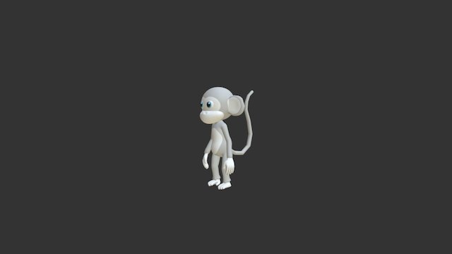 Monkey 3D Model