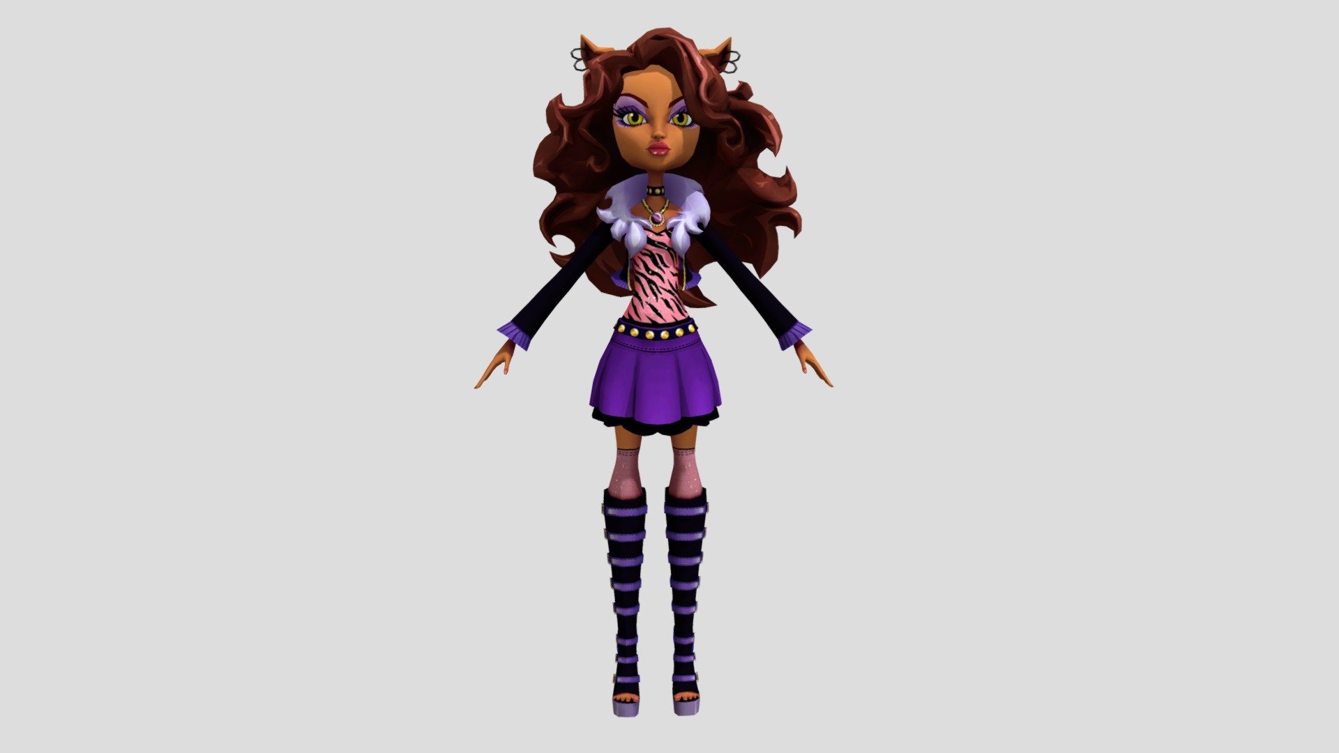 CLAWDEEN WOLF - 3D model by Cameron Carson Official (@CameronCarson)  [11b1acf]