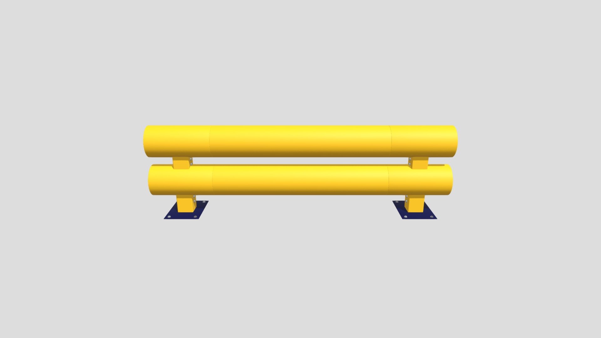 Double Bumper Barriers - copy - 3D model by PolishedRock [11b2de6 ...