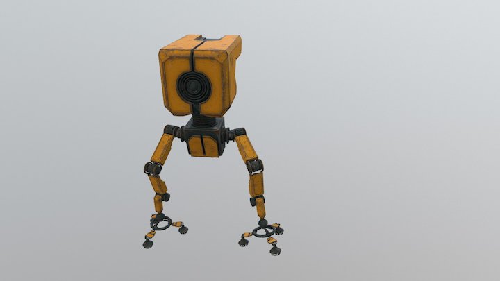 Robot imitation 3D Model