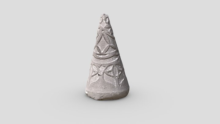 Concrete table decoration 3D Model