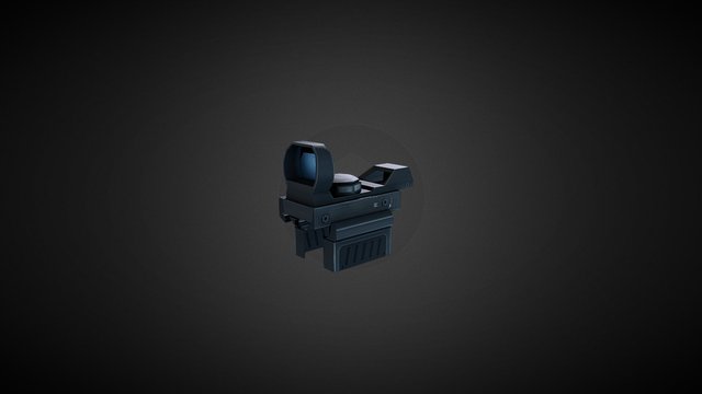 Gun Scope 3D Model