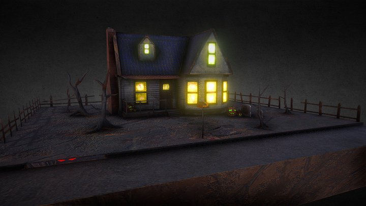 Halloween Diorama - One a Week 3D Model
