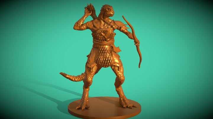 CIKUATEL archer 3D Model