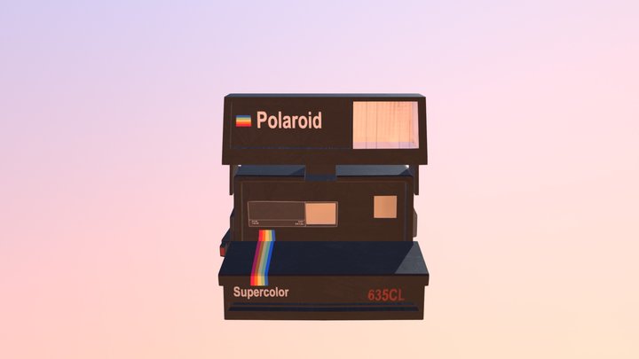 Polaroid Supercolor 3D Model