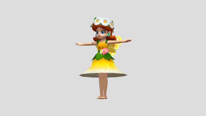 Daisy Fairy 3D Model