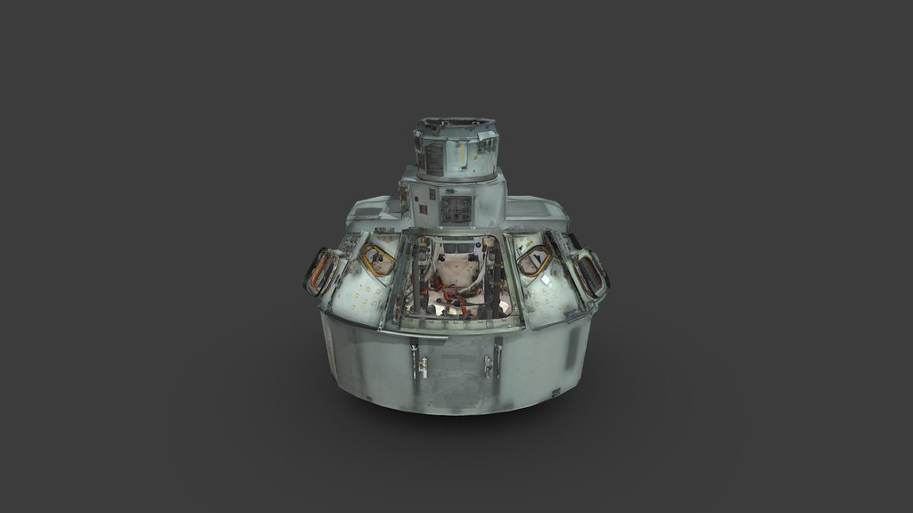 Apollo 11 Command Module Interior
