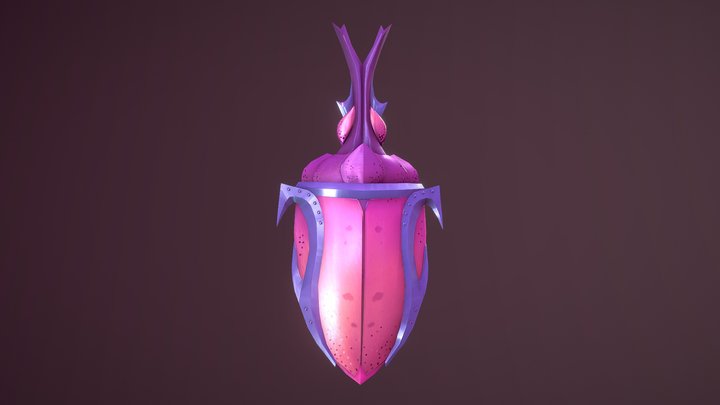 Beetle Shield 3D Model