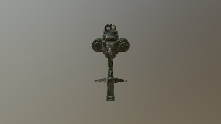 Sentry Turret 3D Model