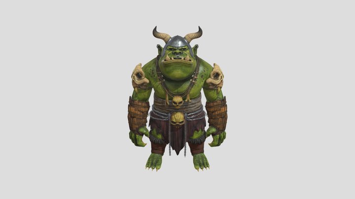 Large Troll (request for flilip) 3D Model