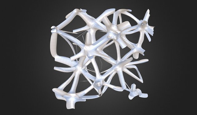 Cellular Structure 1 3D Model