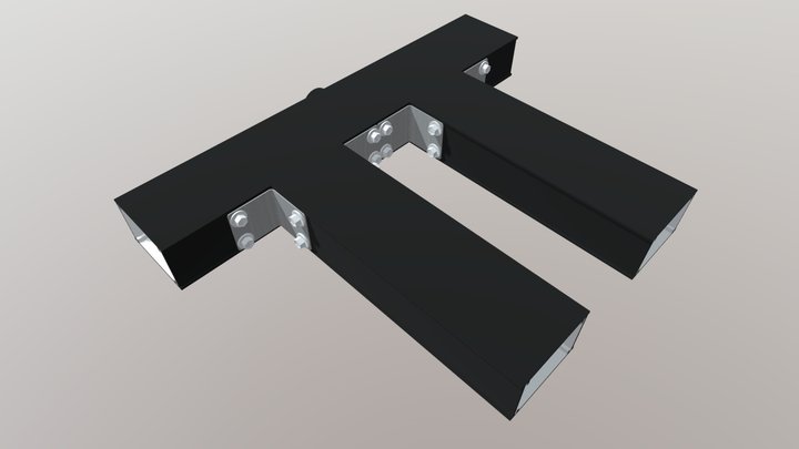 Proframe Decking Detail 4 - BREAKER BOARD 3D Model
