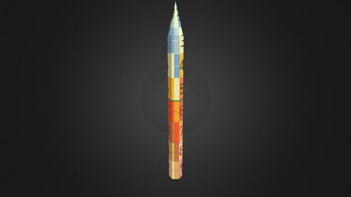 Pencil 3D Model