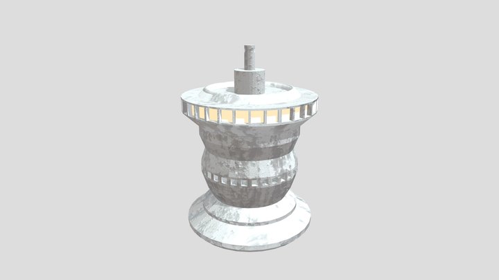Power component [Low poly] 3D Model