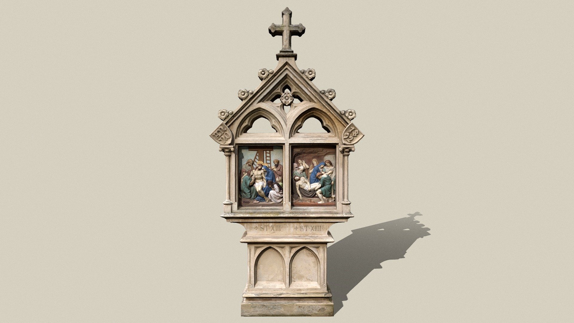 Kreuzweg — Sketchfab embed 3D viewer