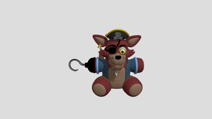 Plush Foxy 3.6 3D Model