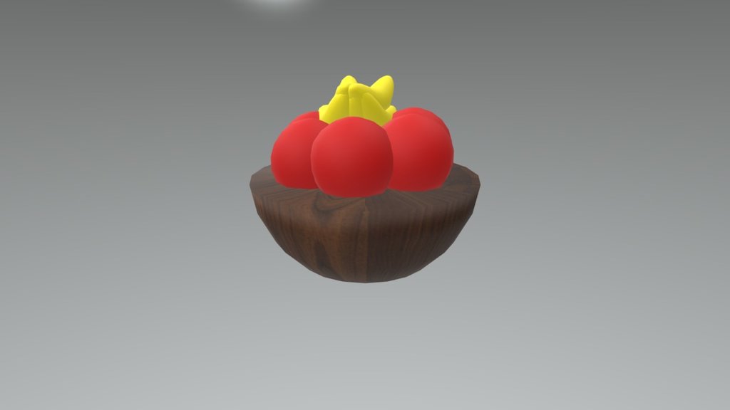 Fruit Bowl Download Free 3D model by Coec15324 [11be396] Sketchfab