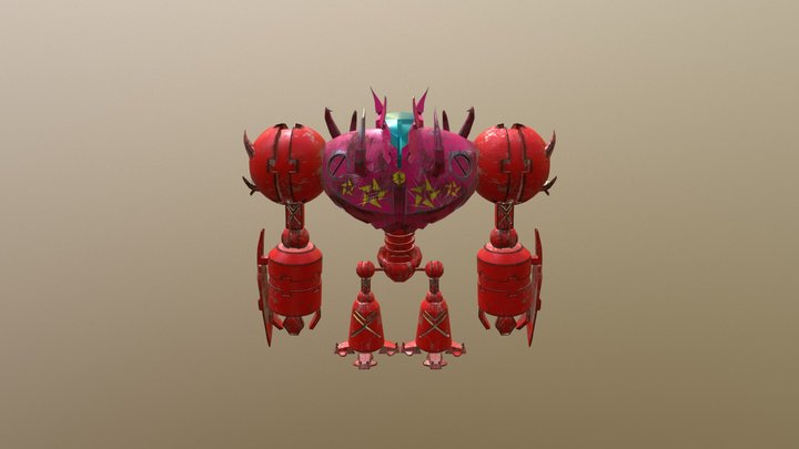 Robot first texture 3D Model