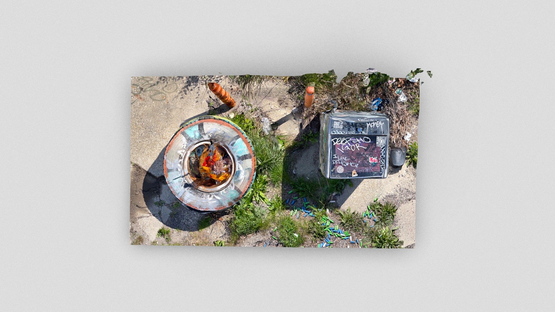 288: Washing Machine Graffiti