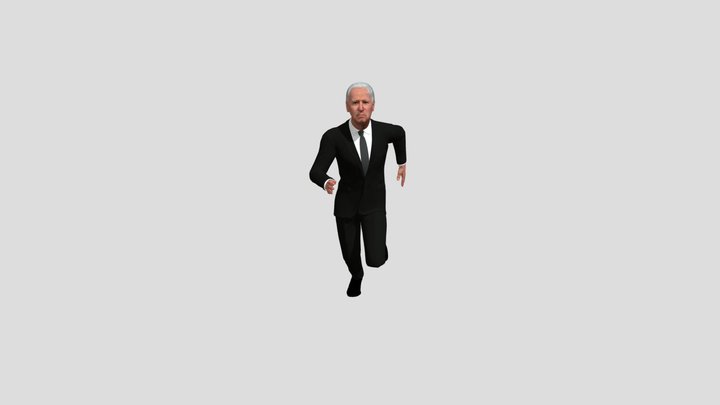 Biden Running – Modelo 3D gratuito STL