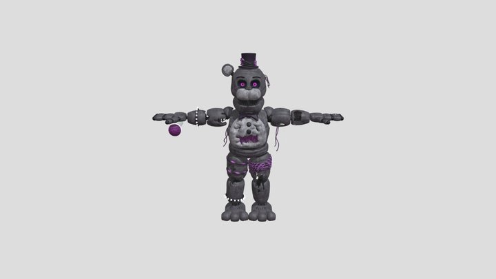 Dreadful Shadow FNAF 3D Model
