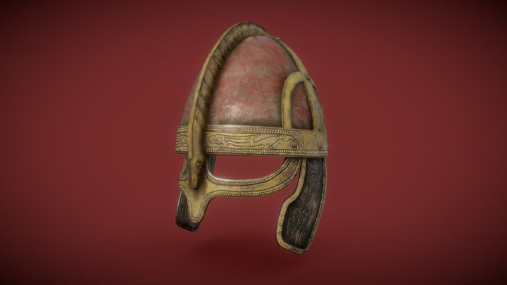 Rohirrum_ Helmet 3D Model