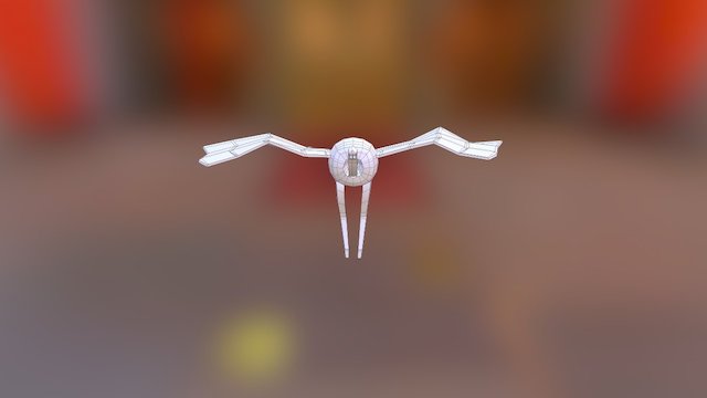 Project 1 Eyeball Dragon Draft Model KF 01 30 3D Model