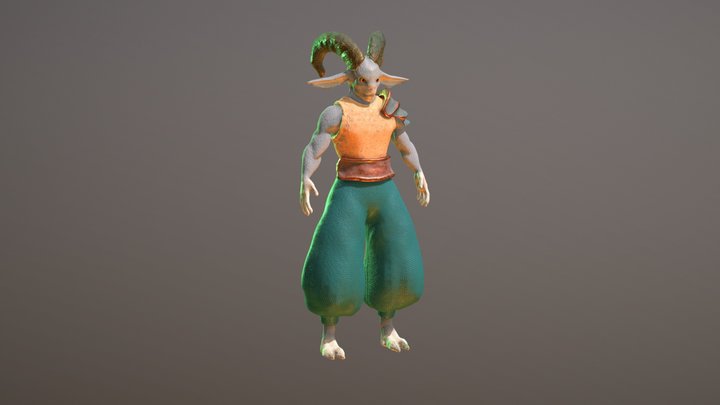 My First Character 3D Model