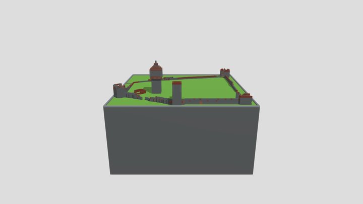 Bačka tvrđava by Aleksa_Demon 3D Model