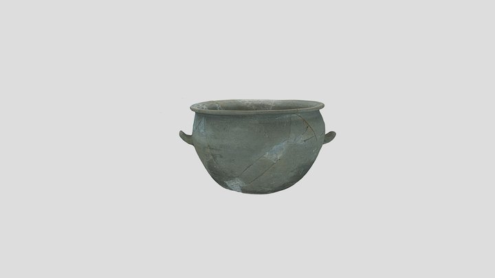 西国分廃寺（岩出市）　須恵器　鍋 – Modello 3D gratuito STL