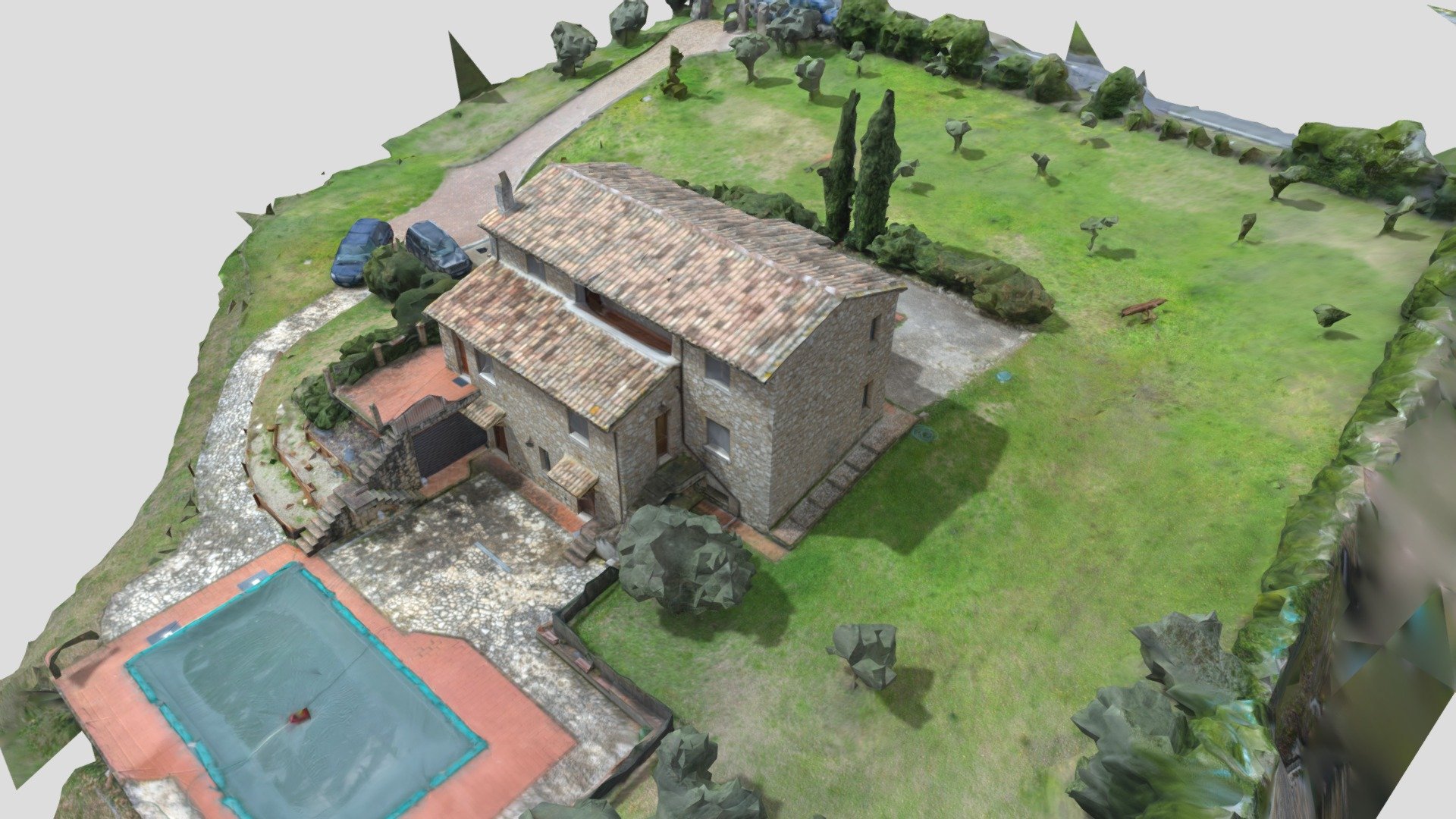 Lugnano in Teverina - 3D photogrammetry model