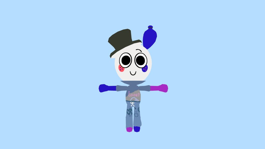 Hodie Skin Looey [GLB Model] [OC SKIN]