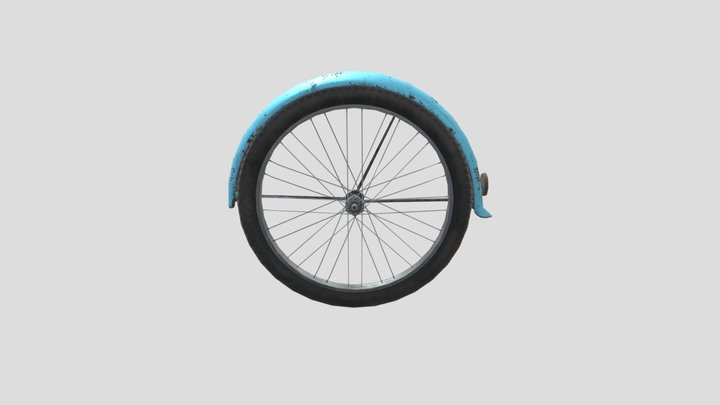 Bike wheel 3D Model