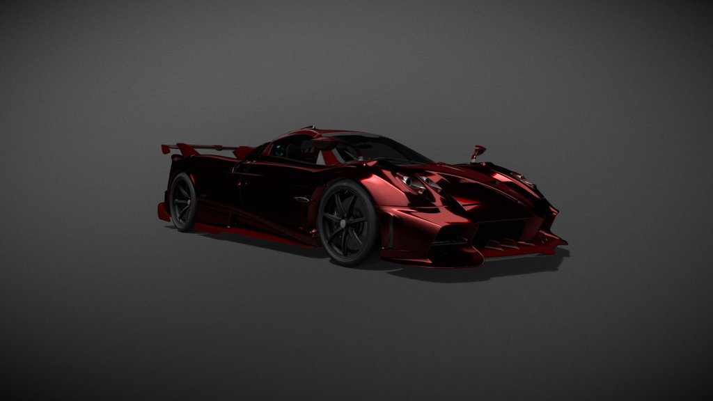 Pagani Huayra Roadster - Red Chrome Edition