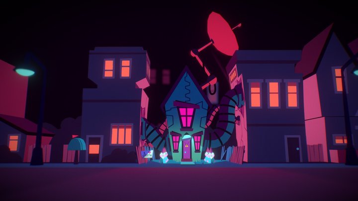 Zim's Base 3D Model
