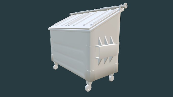 1. Container 3D Model