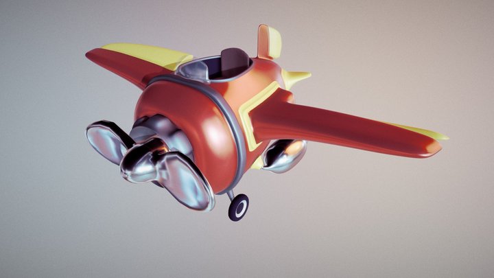 Plane 3D Model