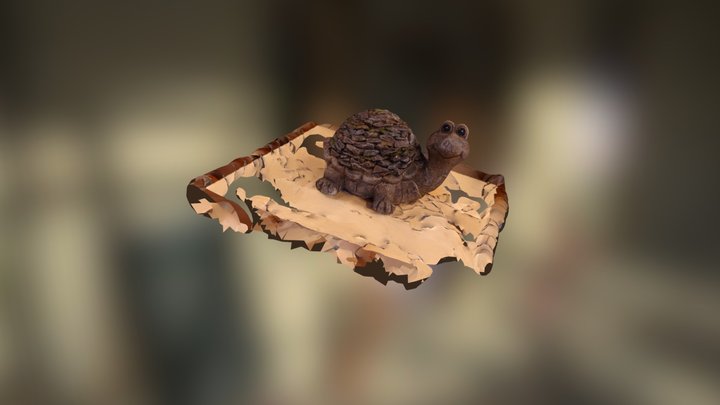 Turtle statuette 3D Model
