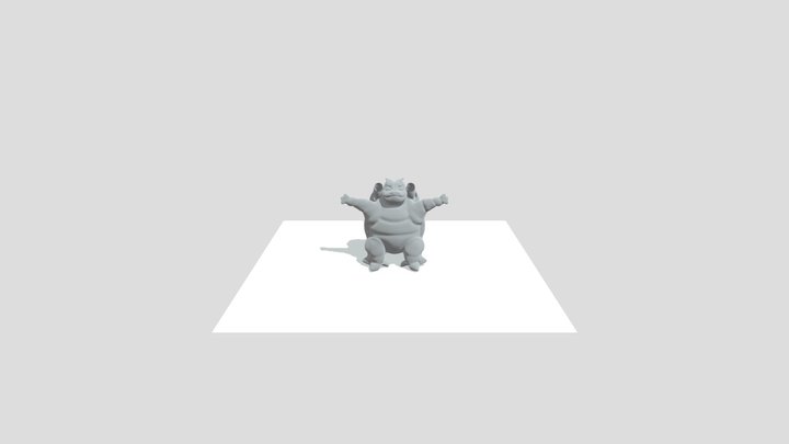 Blastoise2 3D Model