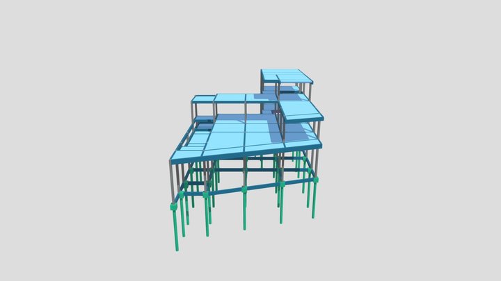 Loja & Área De Lazer Thomas 3D Model