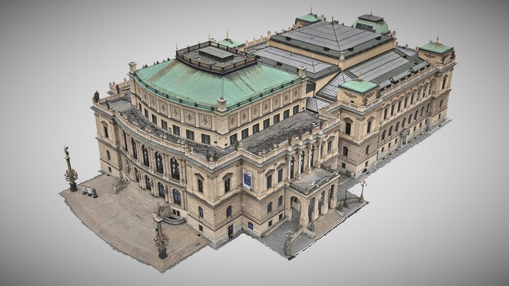 Rudolfinum 3D Model