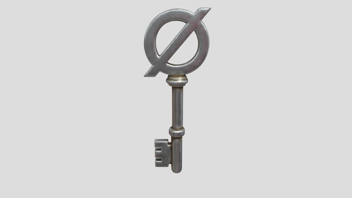 Zero Key 3D Model