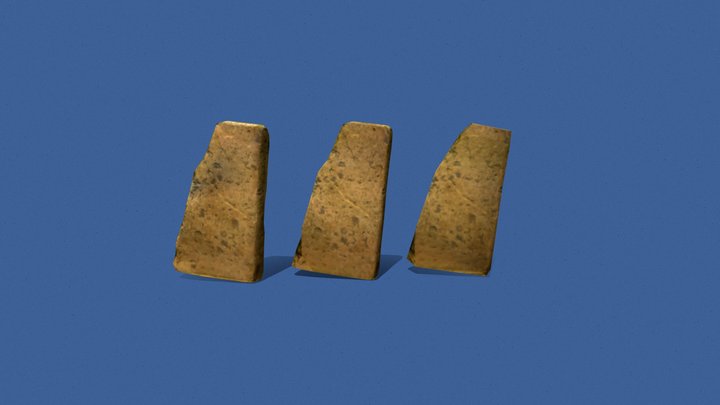 Photogrammetry Slab LODs 3D Model