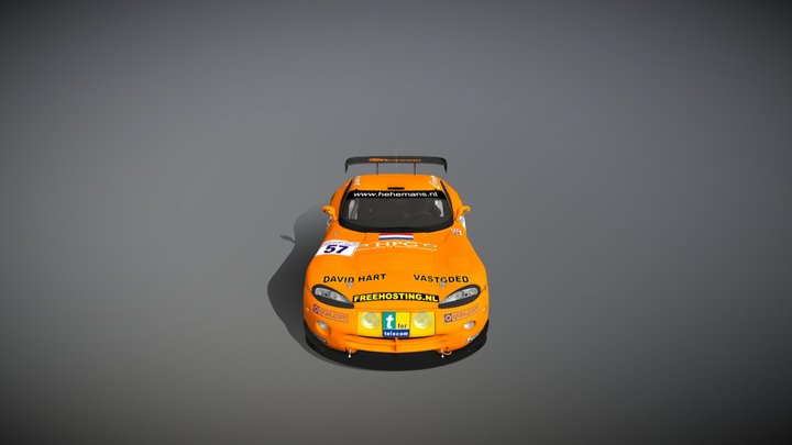 Dodge Viper GTS-R  Carsport Holland 3D Model