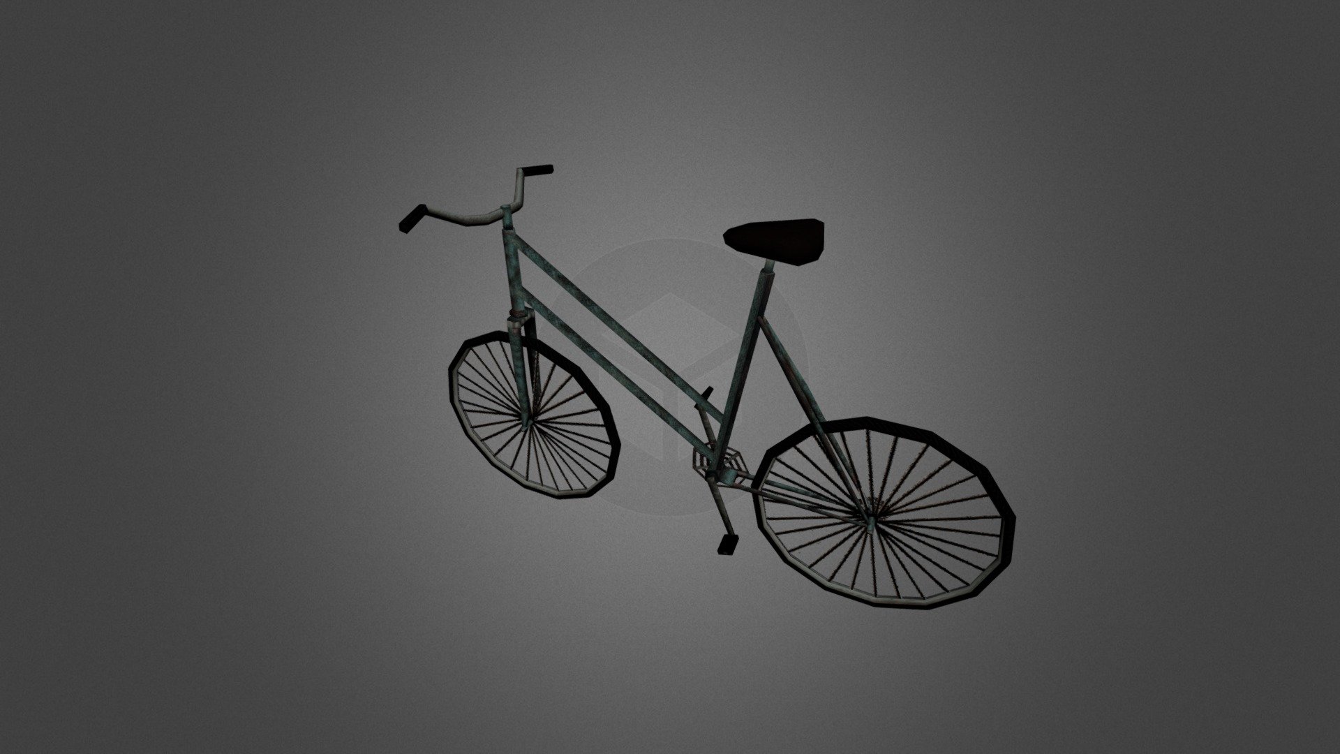 Old Bicycle - 3D model by bishop [11cc2ad] - Sketchfab