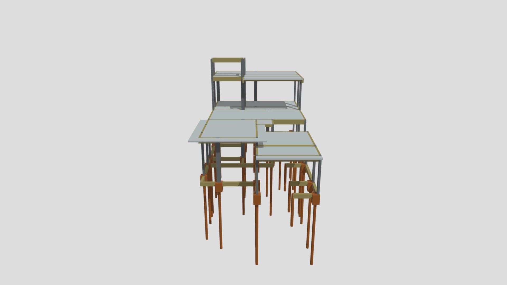 Maquete Eletrônica Estrutural - Tamires